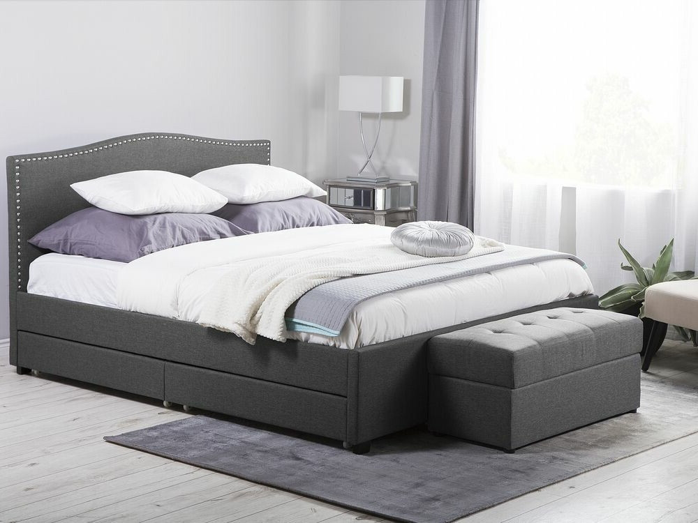 Krevet Berwyn 550 (Sivo)