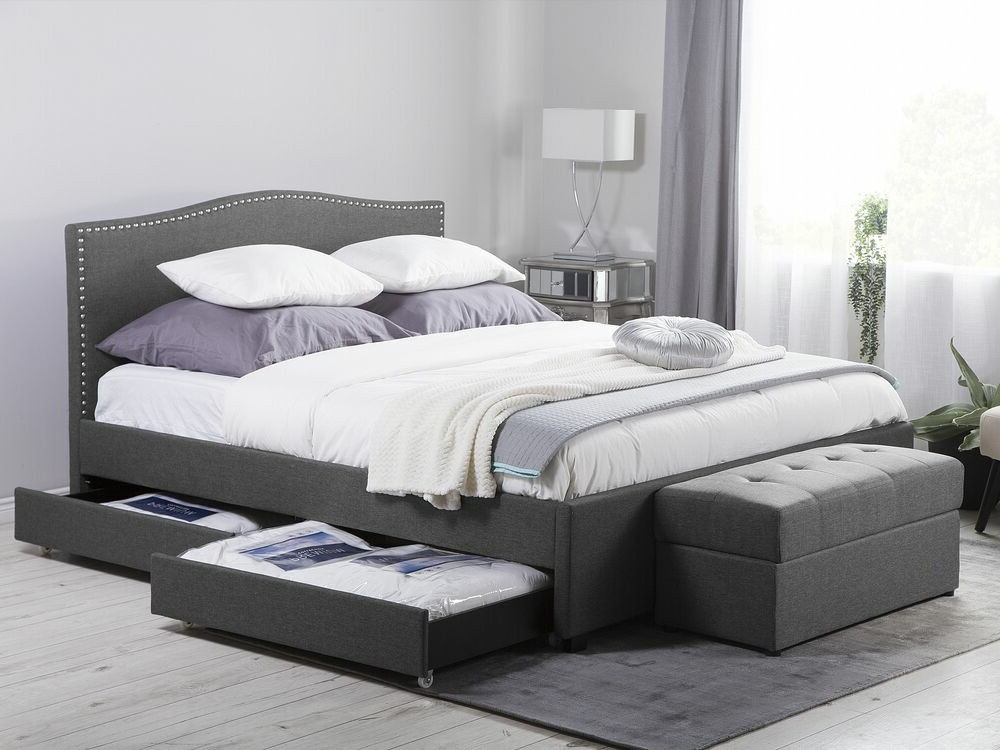 Krevet Berwyn 550 (Sivo)