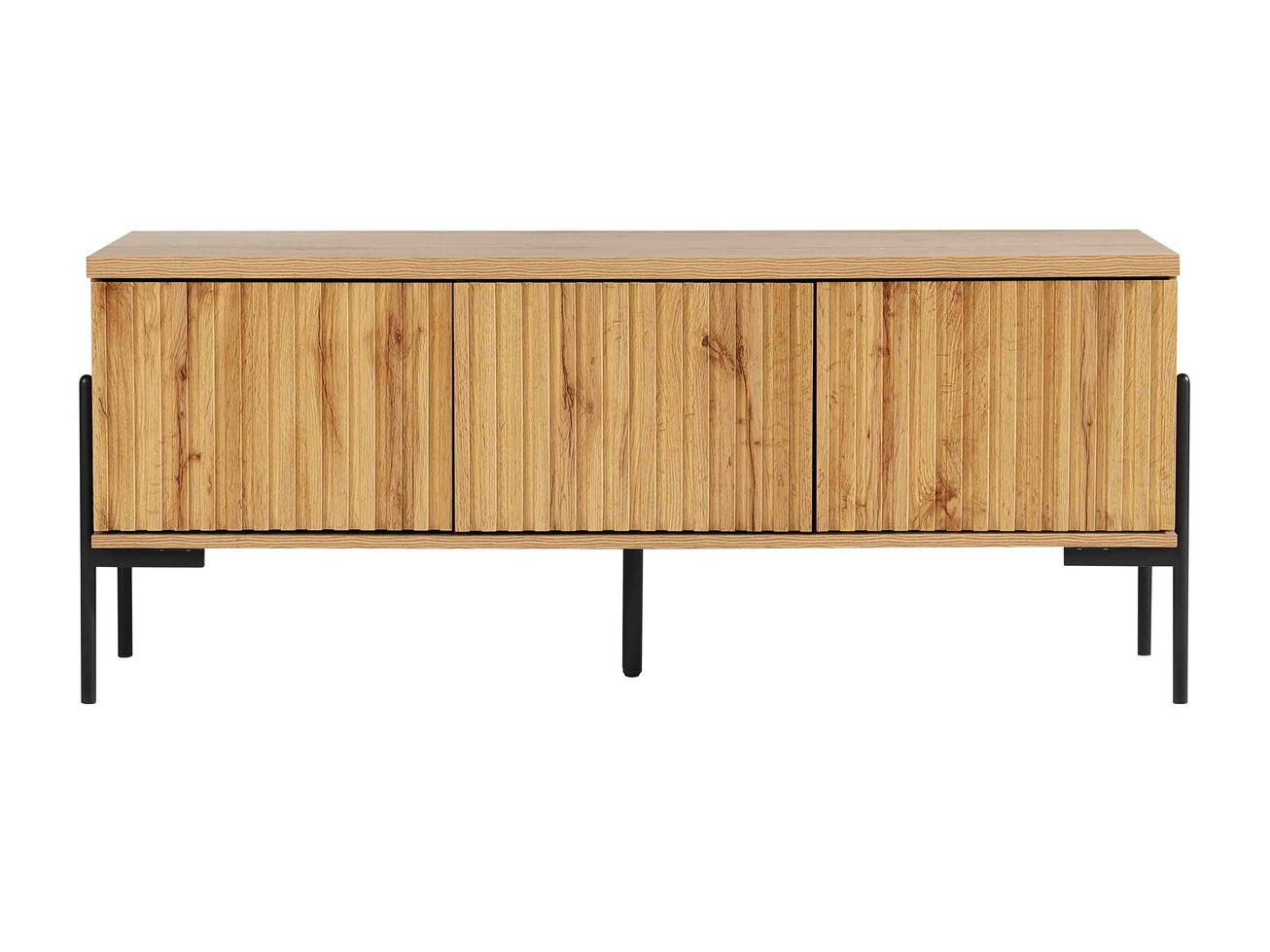 TV komoda Denton 1189 (Crno + Hrast Votan)