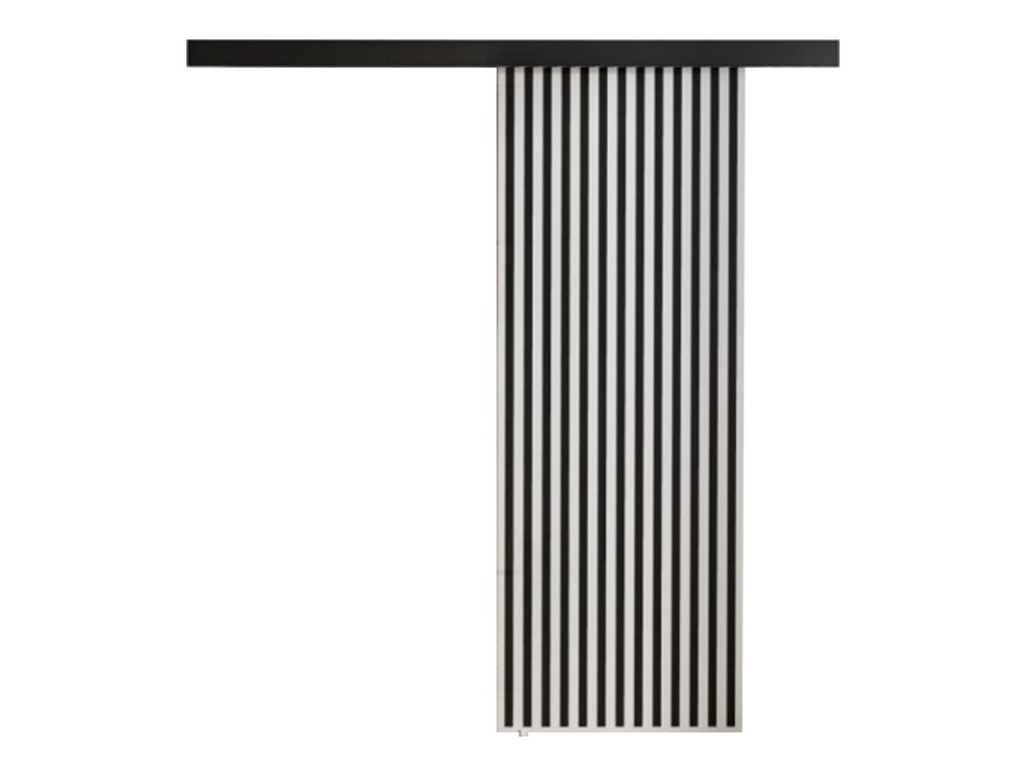 Klizna vrata Dover 201 (Belo + Crno)