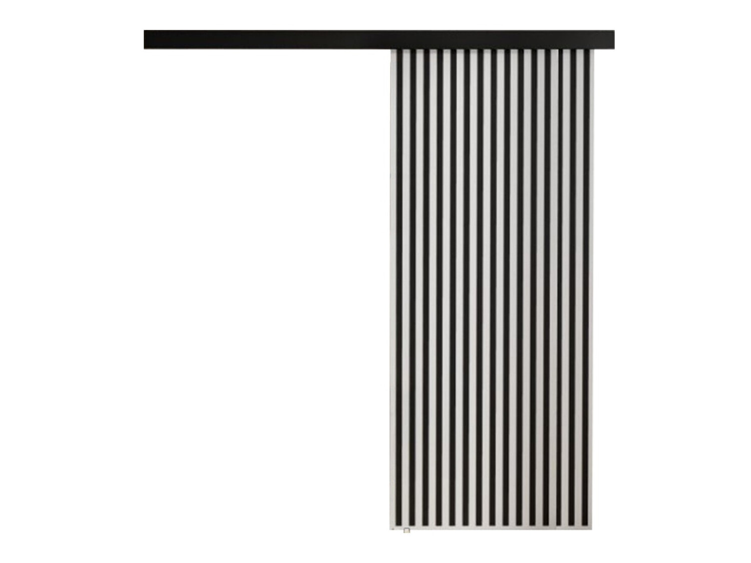 Klizna vrata Dover 202 (Belo + Crno)