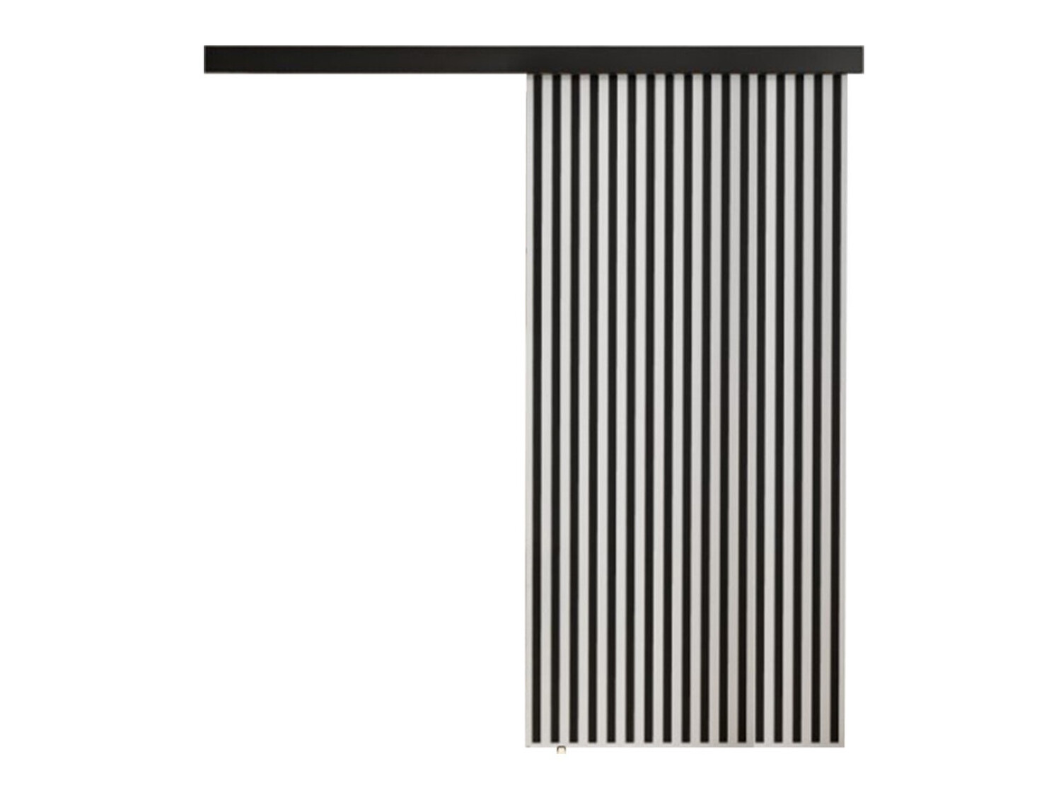 Klizna vrata Dover 203 (Belo + Crno)