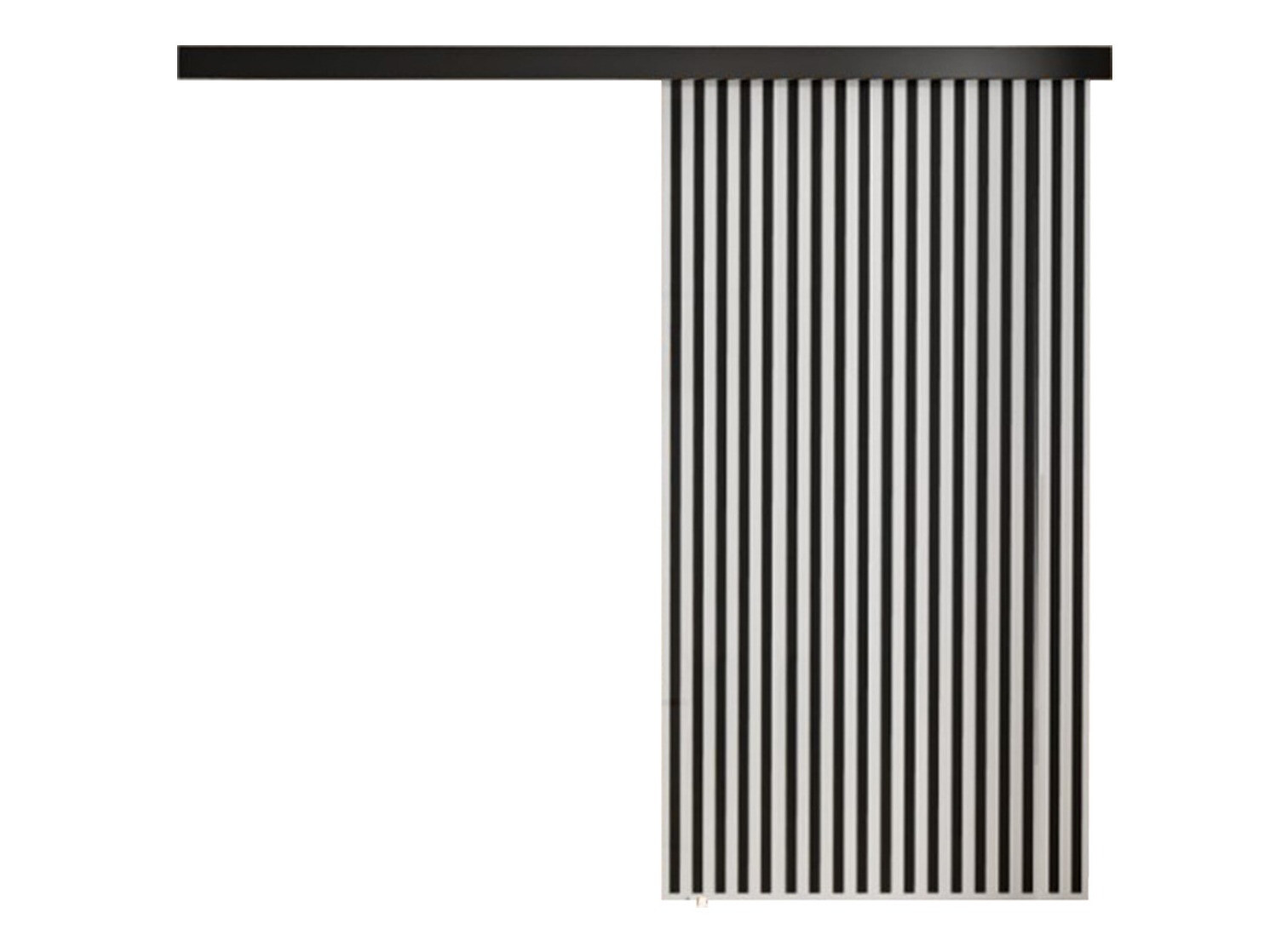 Klizna vrata Dover 204 (Belo + Crno)