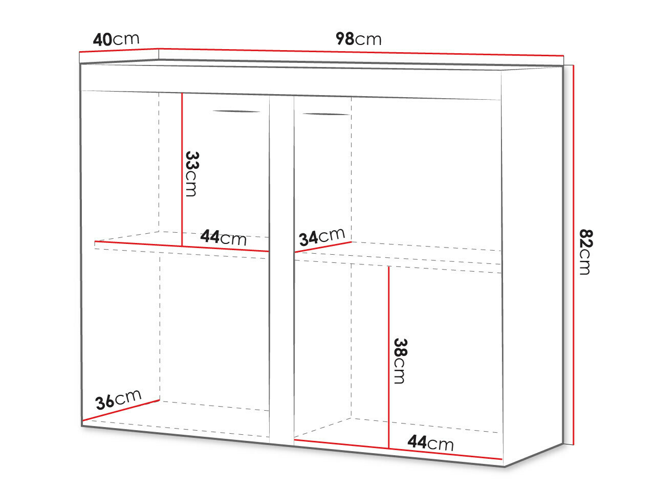 Ormarić Tucson 120 (Храст лефкас)