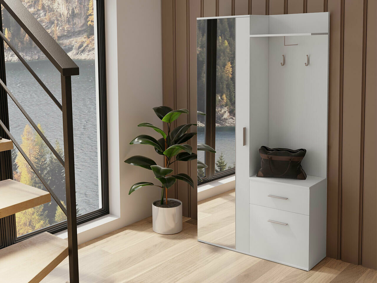 Set za hodnik Stanton 103 (Belo)