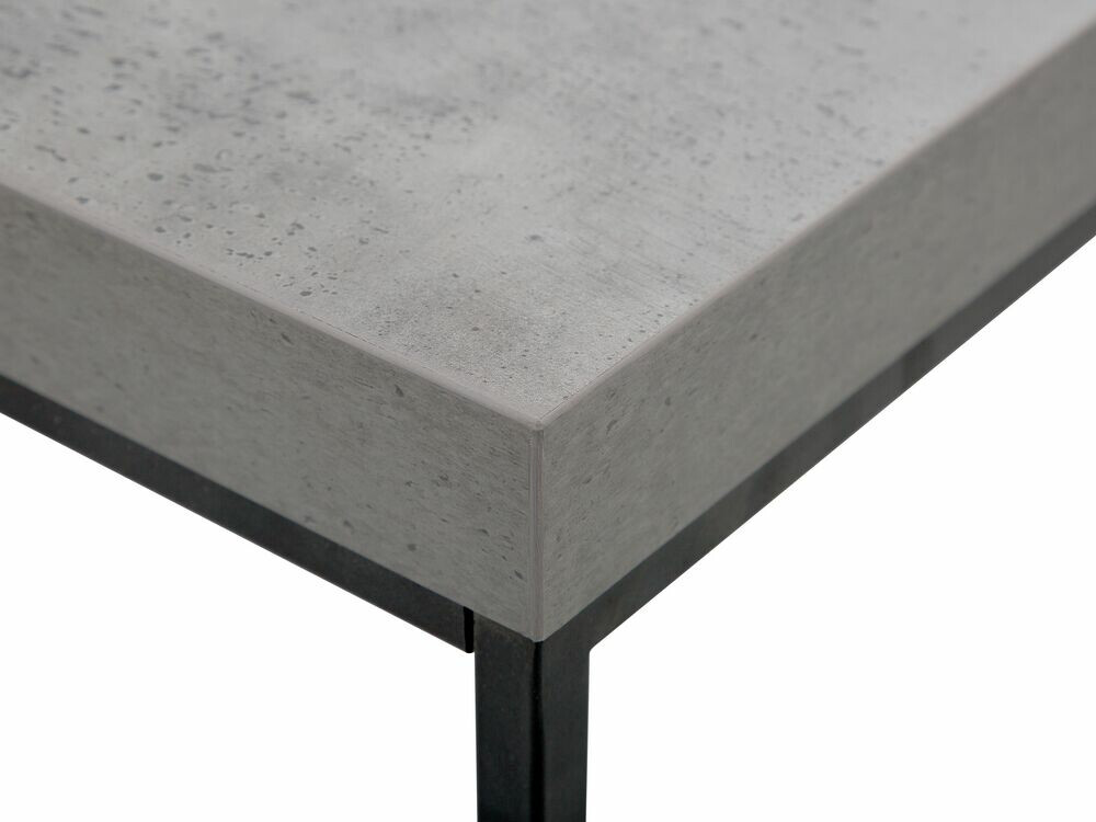 Stočić za kafu Berwyn 655 (Crno + Beton)