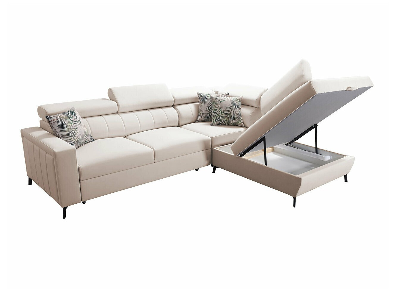 Ugaona sofa Sarasota 147 (Mono 242 + Botanical 36)