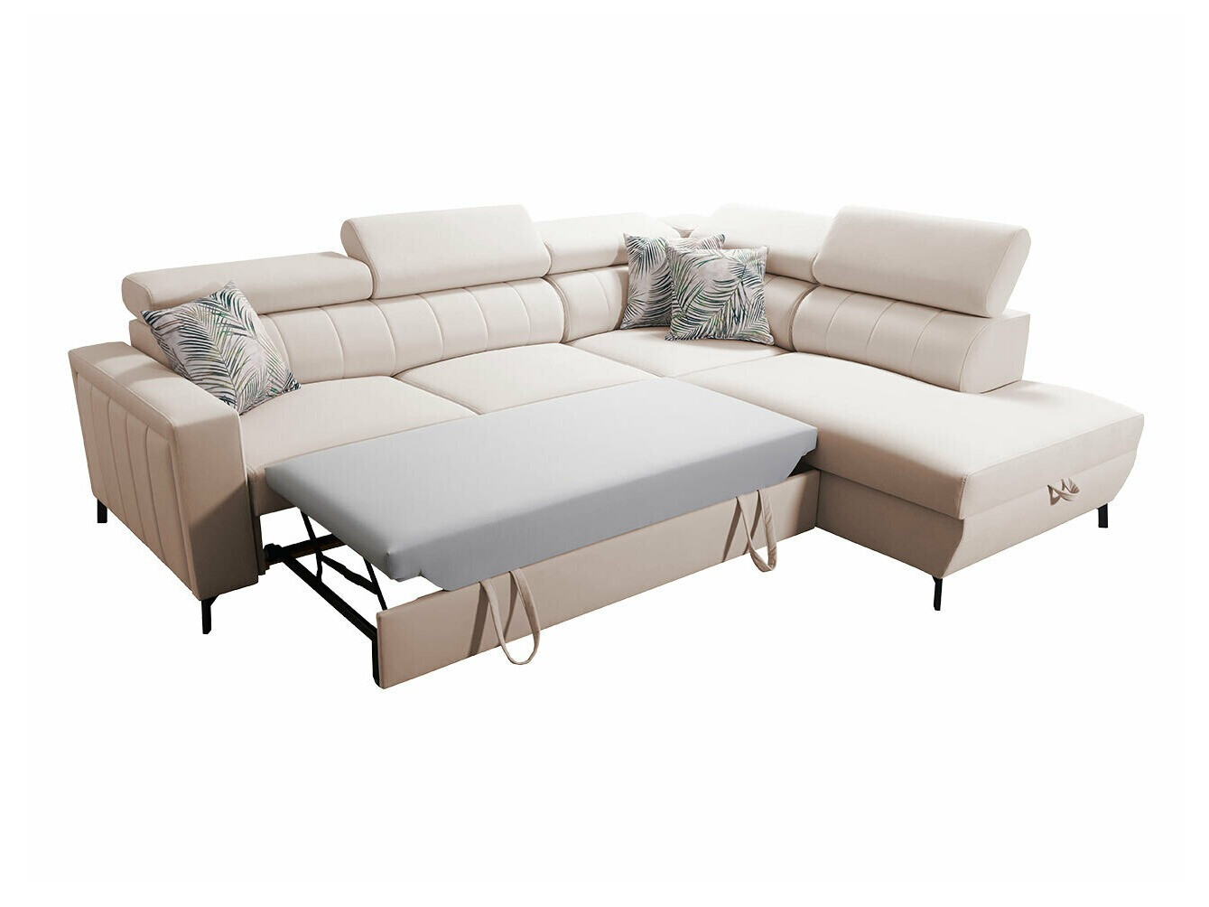 Ugaona sofa Sarasota 147 (Mono 242 + Botanical 36)