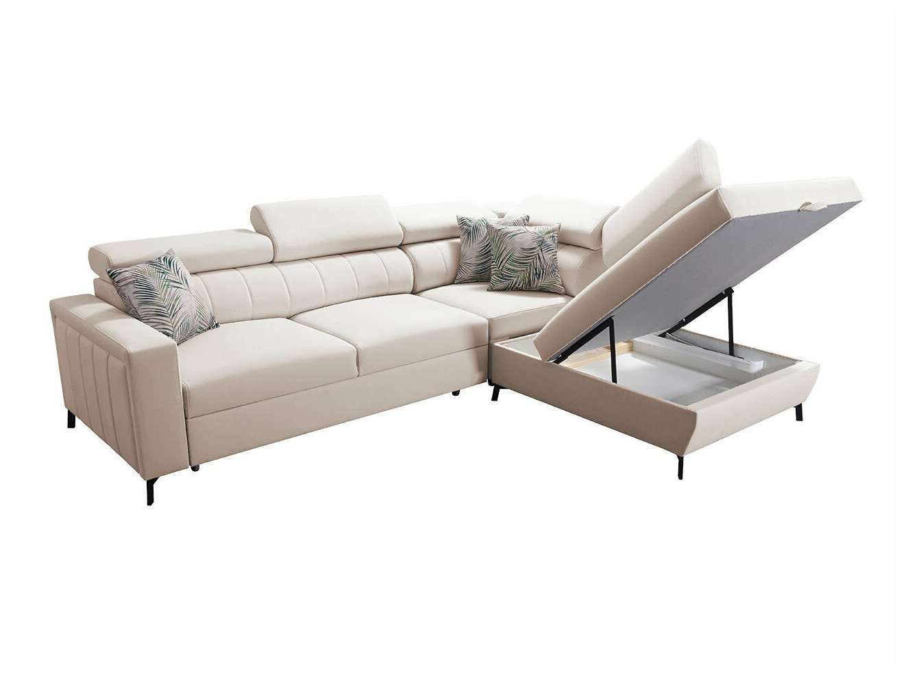 Ugaona sofa Sarasota 147 (Mono 244 + Botanical 36)