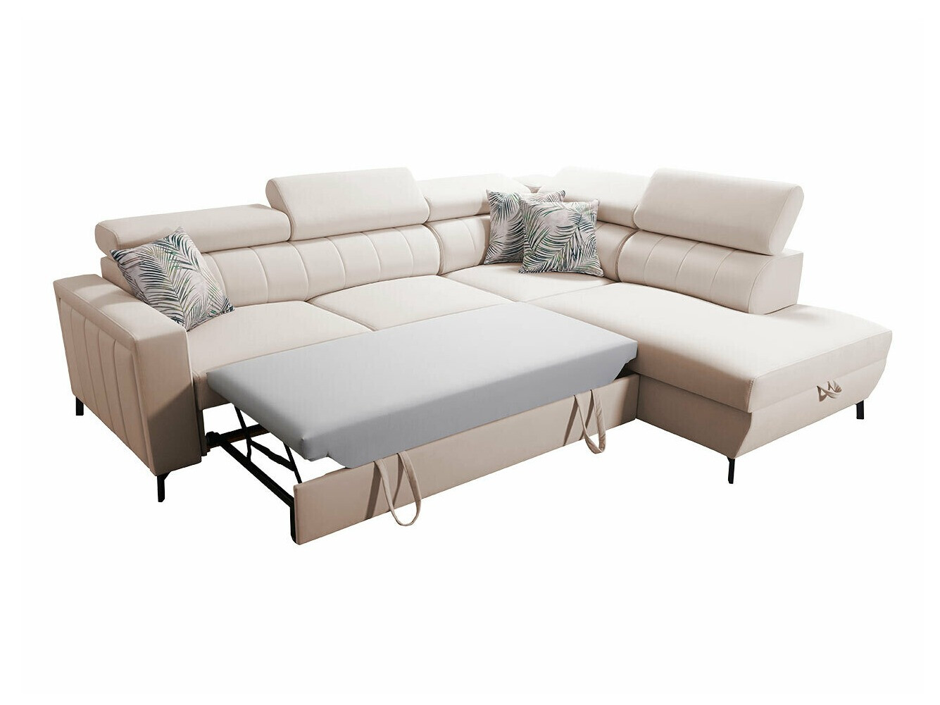 Ugaona sofa Sarasota 147 (Mono 244 + Botanical 36)