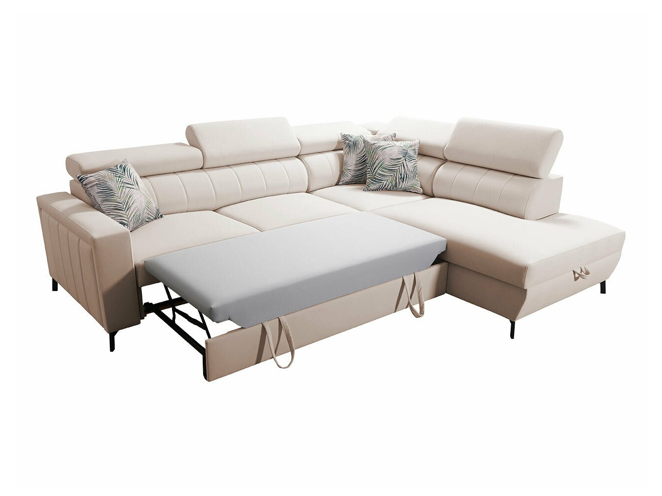 Ugaona sofa Sarasota 148 (Mono 231 + Botanical 36)