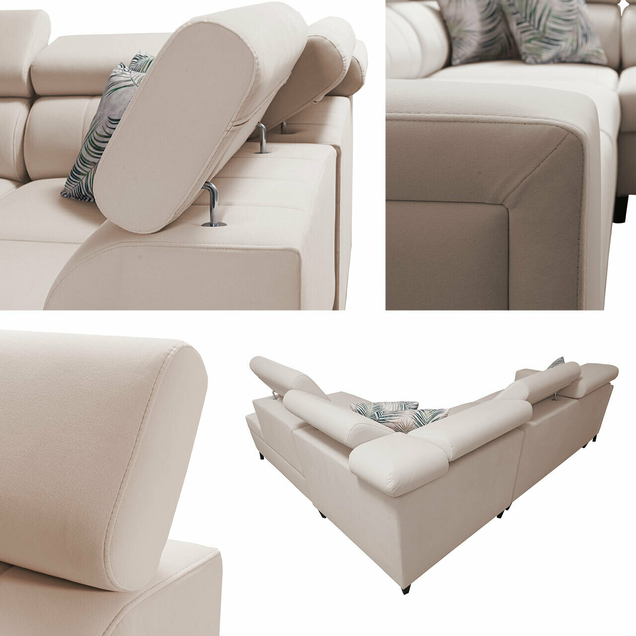 Ugaona sofa Sarasota 148 (Mono 234 + Botanical 36)