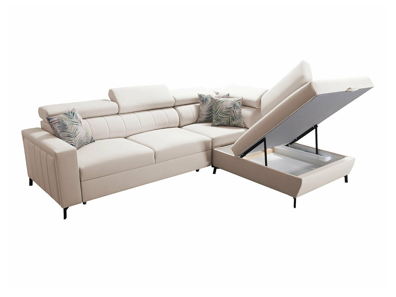Ugaona sofa Sarasota 148 (Mono 242 + Botanical 36)