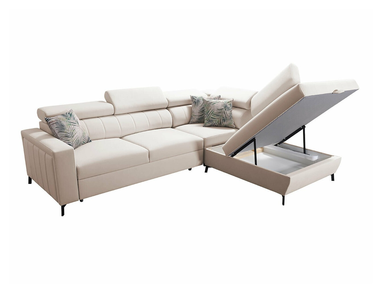 Ugaona sofa Sarasota 148 (Mono 244 + Botanical 36)