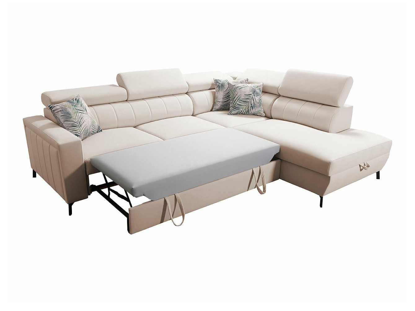 Ugaona sofa Sarasota 148 (Mono 244 + Botanical 36)