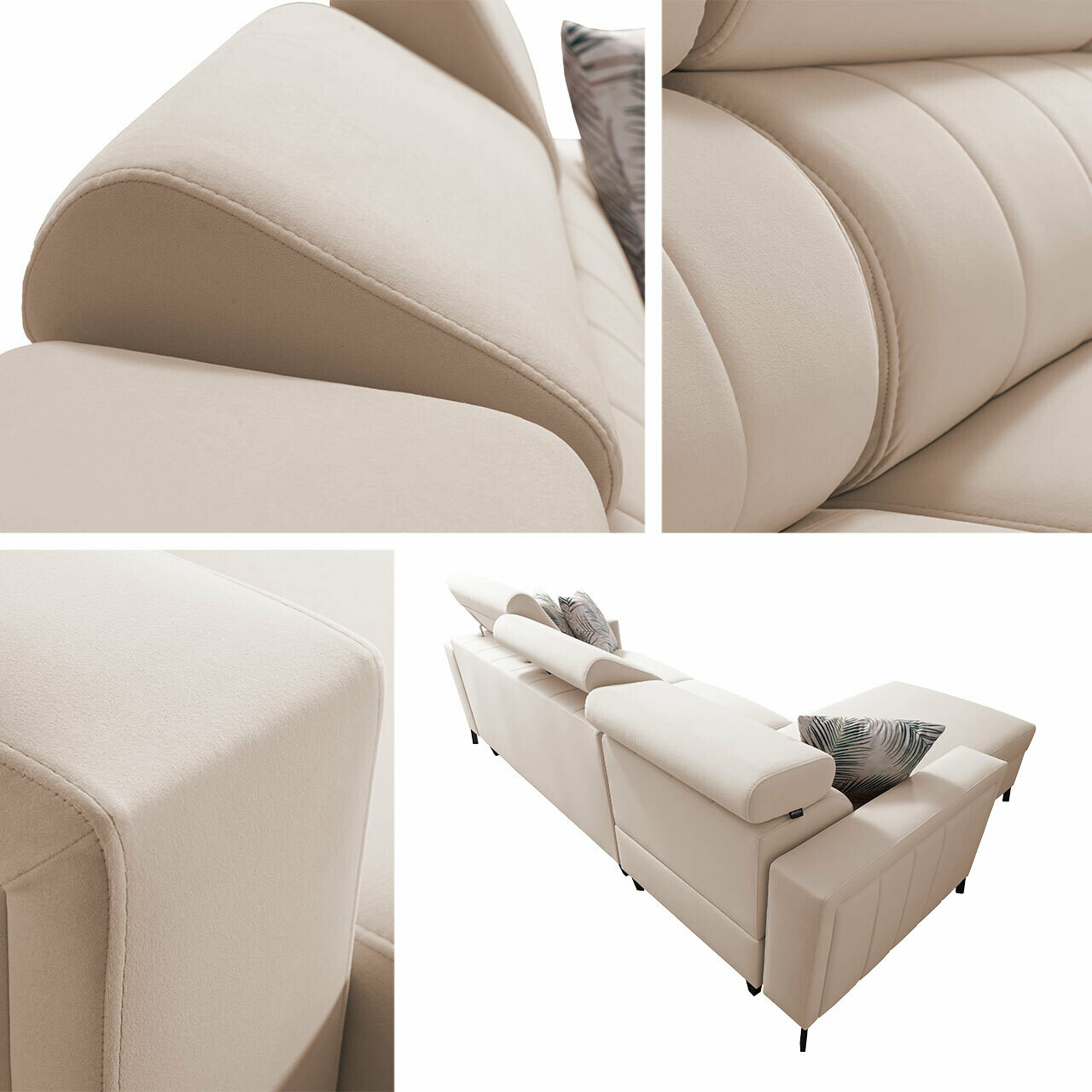 Ugaona sofa Sarasota 150 (Mono 231 + Botanical 36)