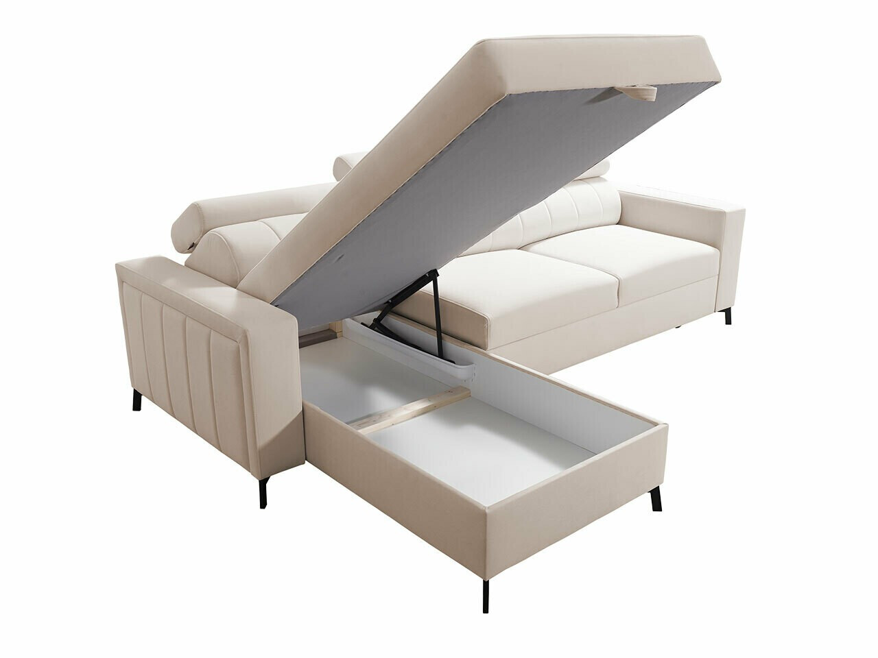 Ugaona sofa Sarasota 150 (Mono 242 + Botanical 36)