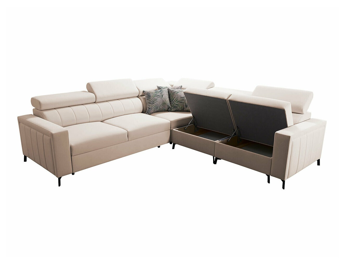 Ugaona sofa Sarasota 152 (Mono 231 + Botanical 36)
