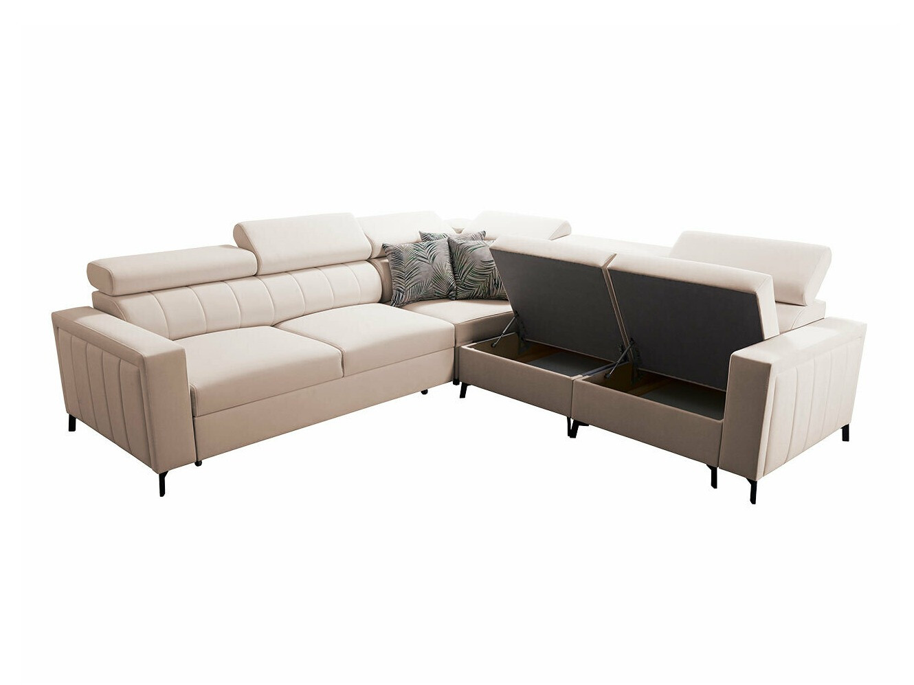 Ugaona sofa Sarasota 152 (Mono 244 + Botanical 36)