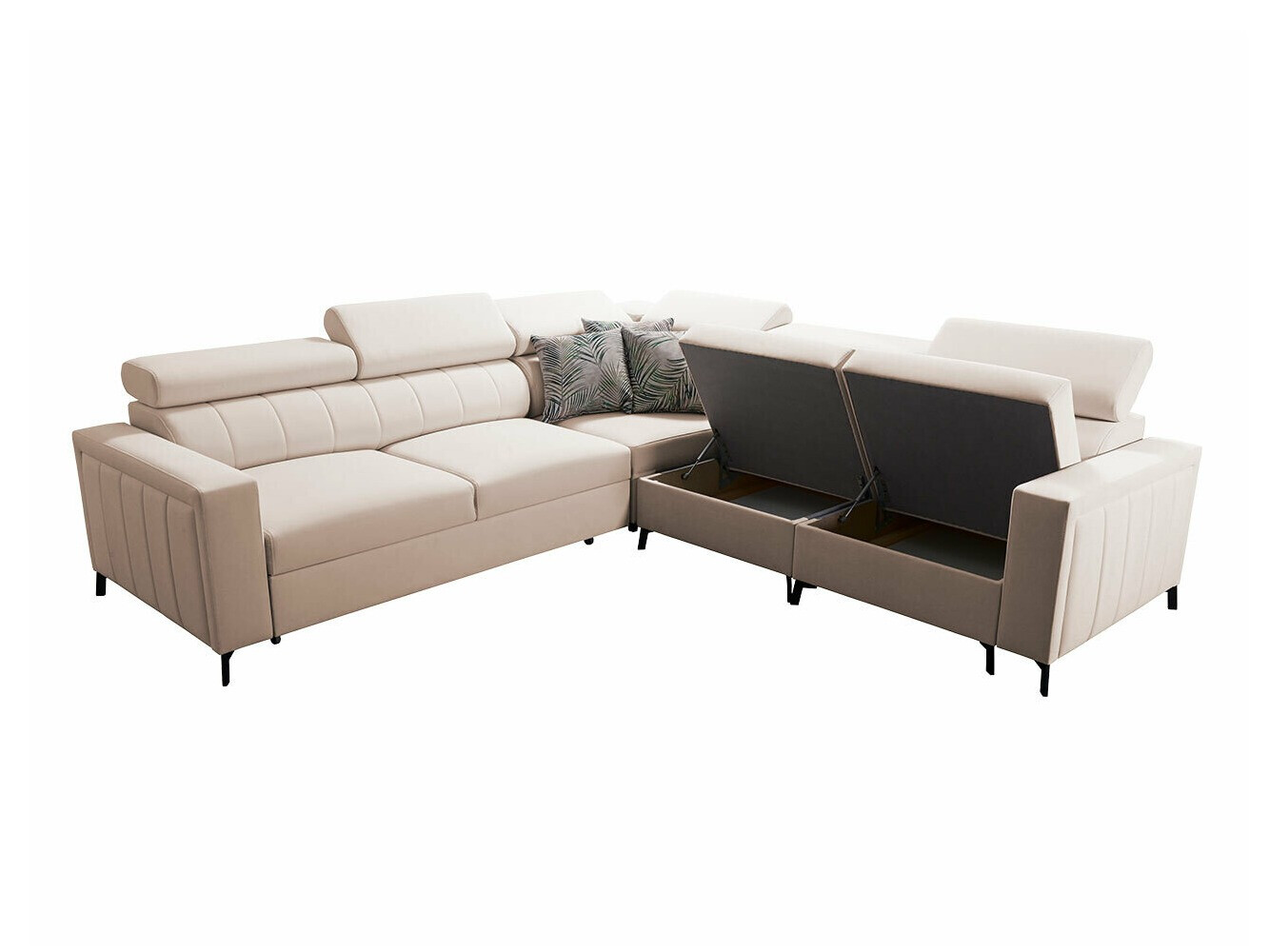 Ugaona sofa Sarasota 152 (Mono 244 + Botanical 36)