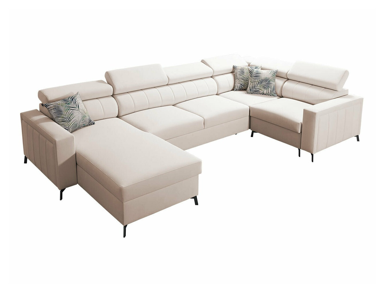 Ugaona sofa Sarasota 153 (Mono 231 + Botanical 36)