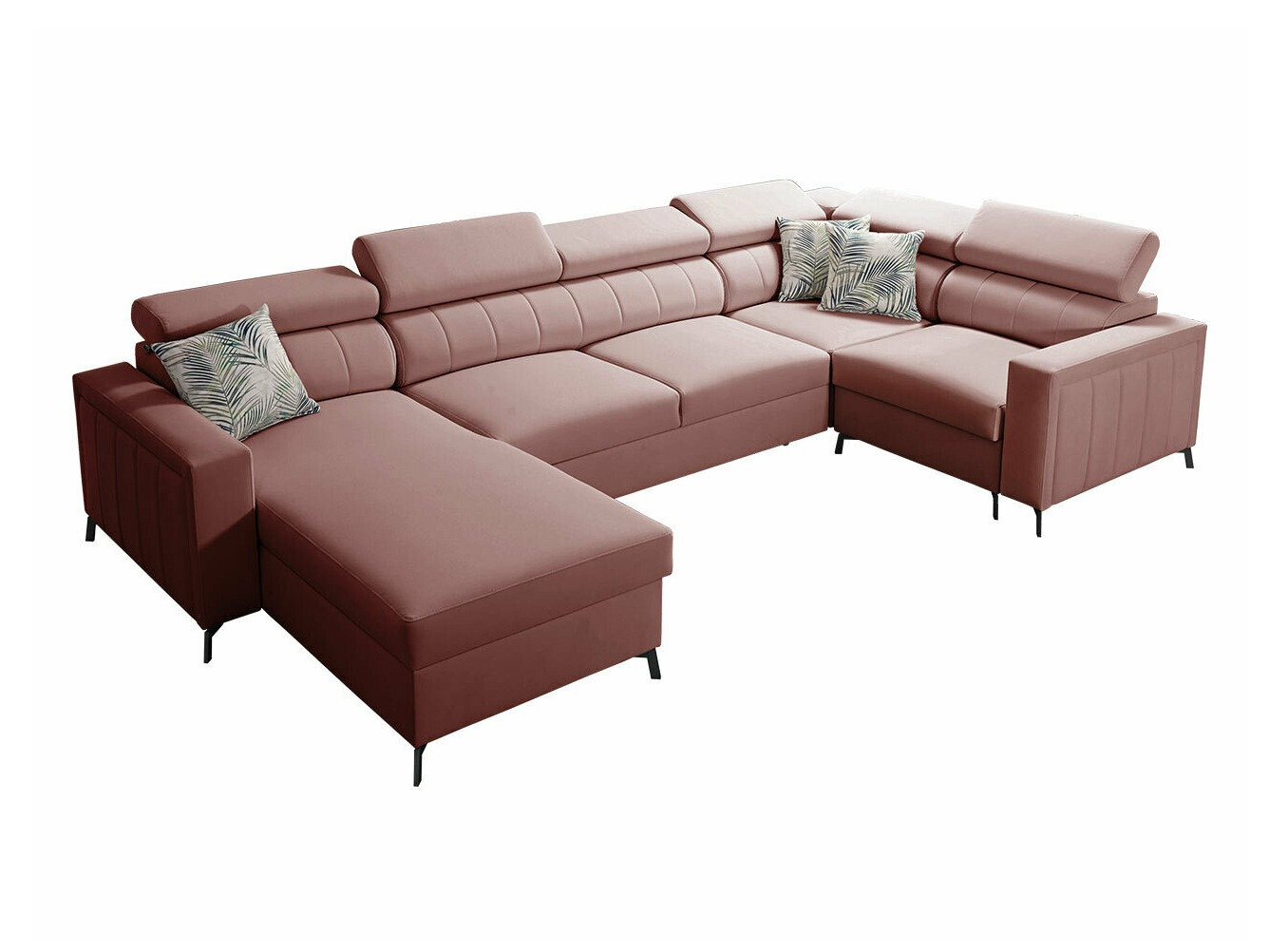 Ugaona sofa Sarasota 153 (Mono 235 + Botanical 36)