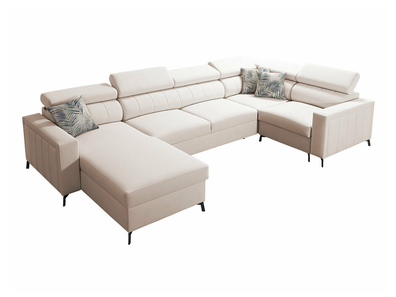 Ugaona sofa Sarasota 154 (Mono 231 + Botanical 36)