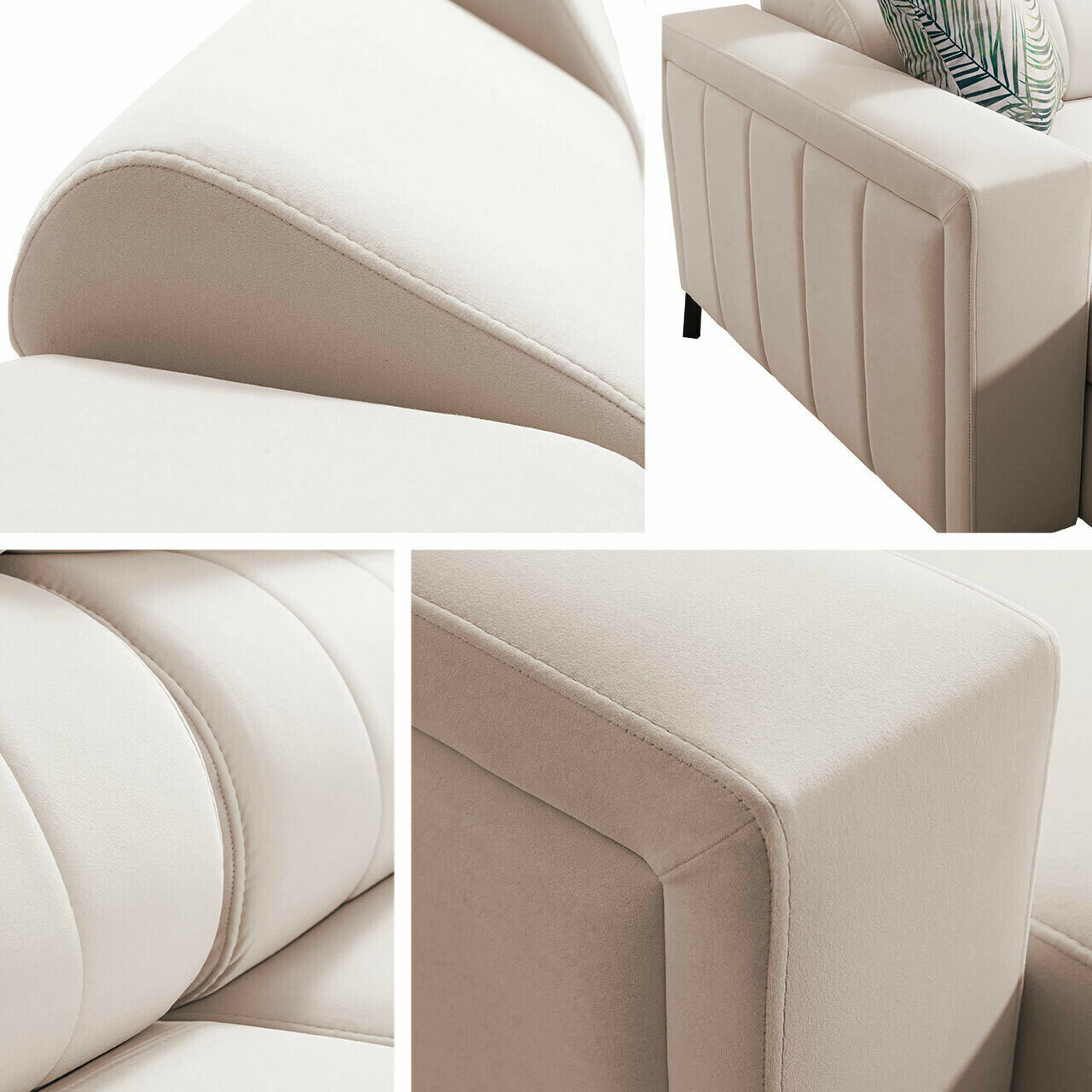 Ugaona sofa Sarasota 154 (Mono 234 + Botanical 36)