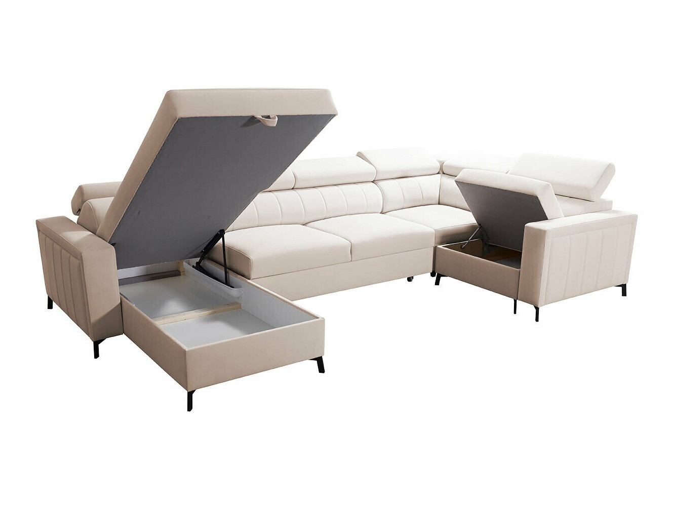 Ugaona sofa Sarasota 154 (Mono 244 + Botanical 36)