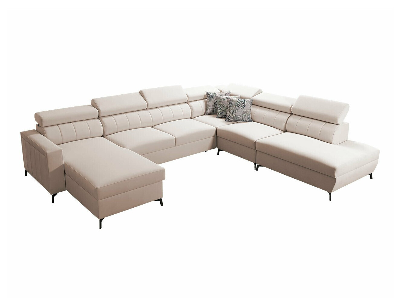 Ugaona sofa Sarasota 155 (Mono 231 + Botanical 36)