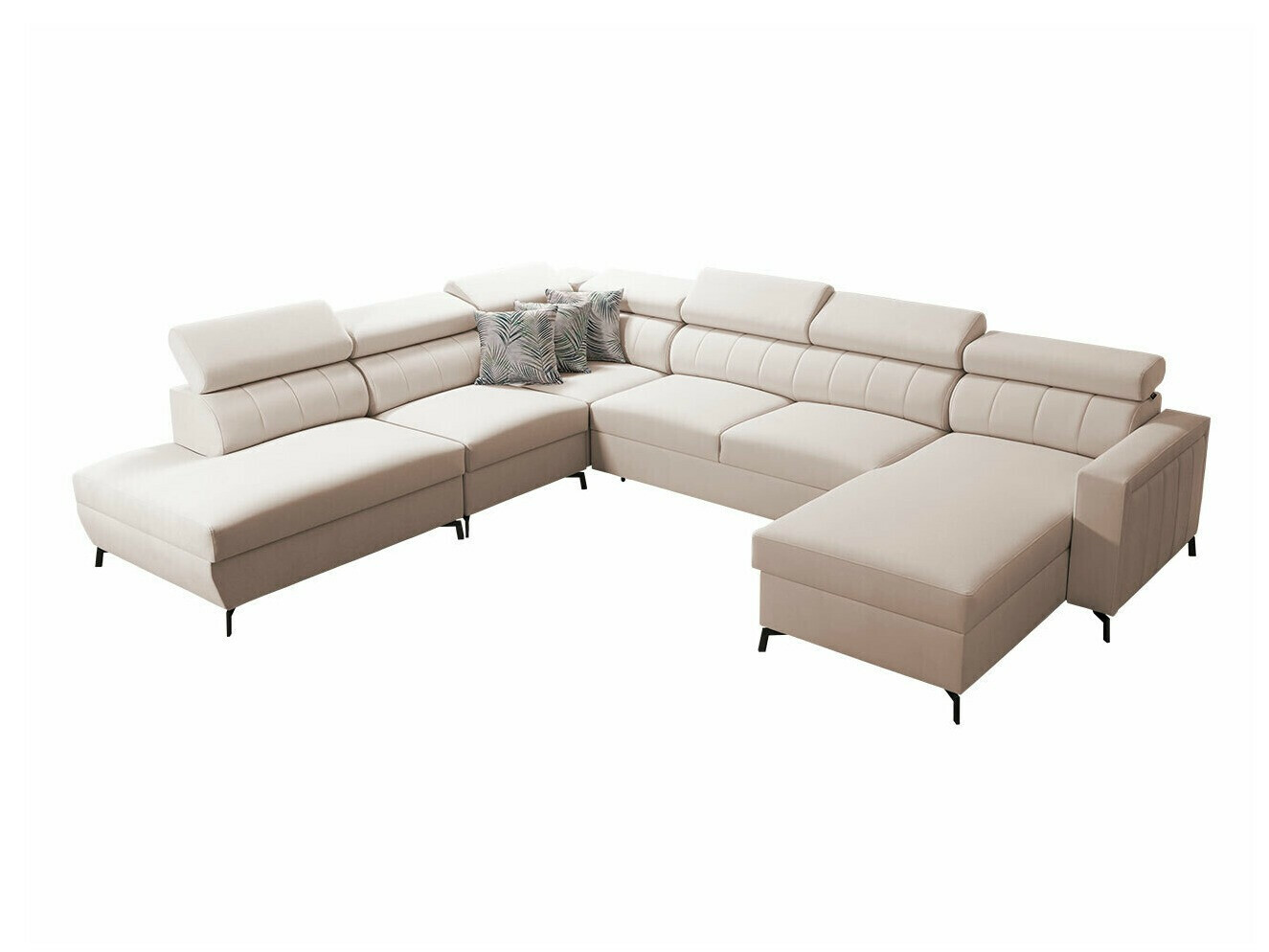 Ugaona sofa Sarasota 155 (Mono 231 + Botanical 36)