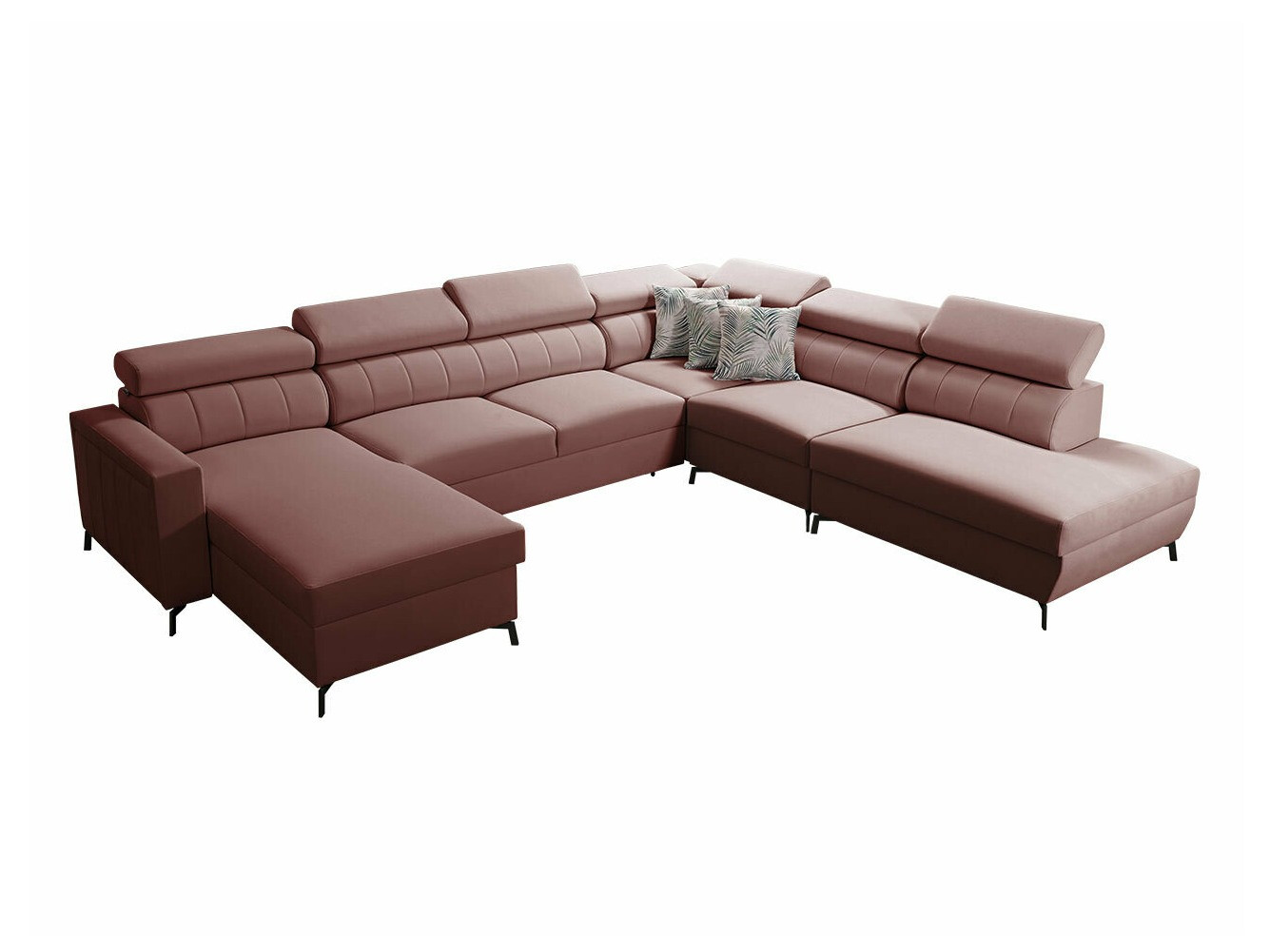 Ugaona sofa Sarasota 155 (Mono 235 + Botanical 36)