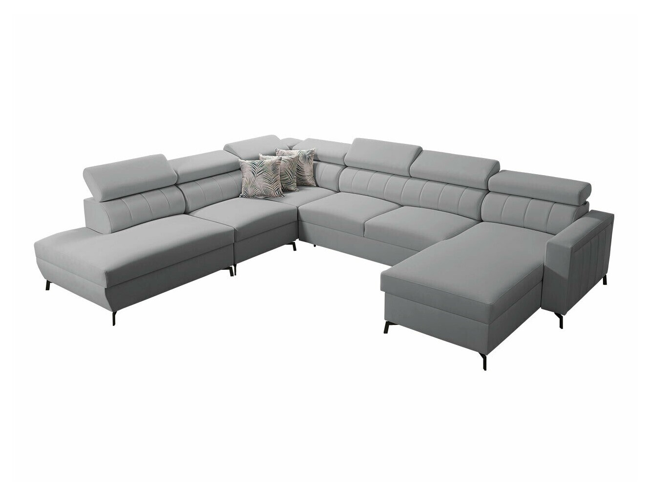 Ugaona sofa Sarasota 155 (Mono 244 + Botanical 36)