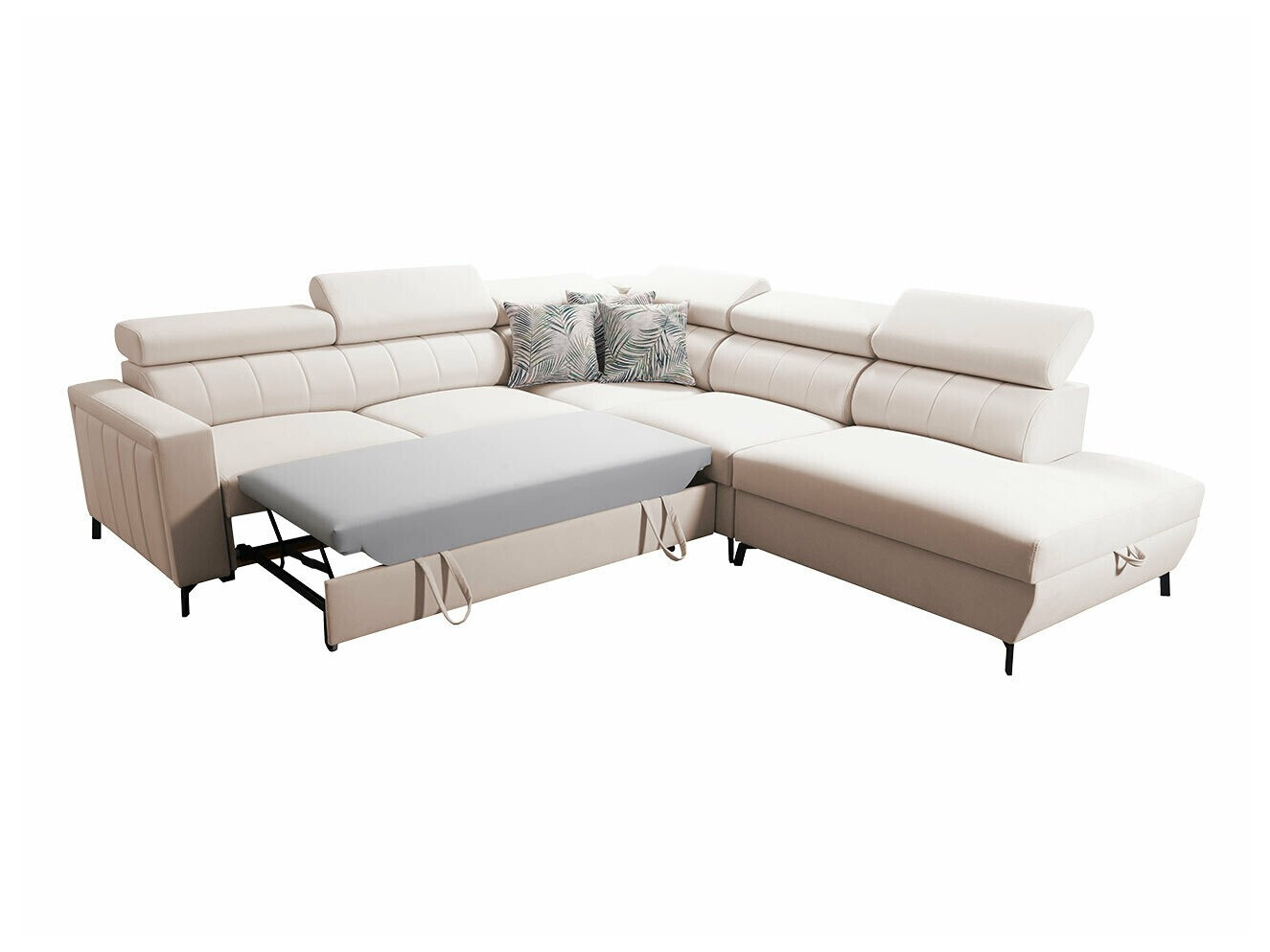 Ugaona sofa Sarasota 156 (Mono 242 + Botanical 36)