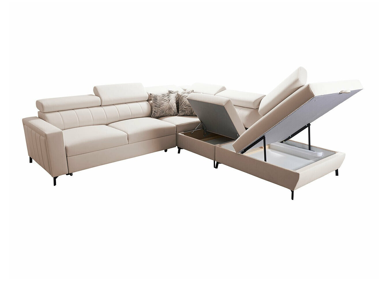 Ugaona sofa Sarasota 156 (Mono 242 + Botanical 36)