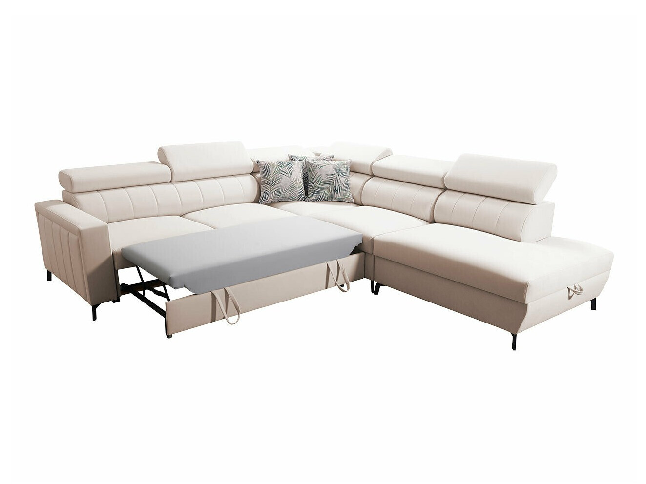 Ugaona sofa Sarasota 156 (Mono 244 + Botanical 36)