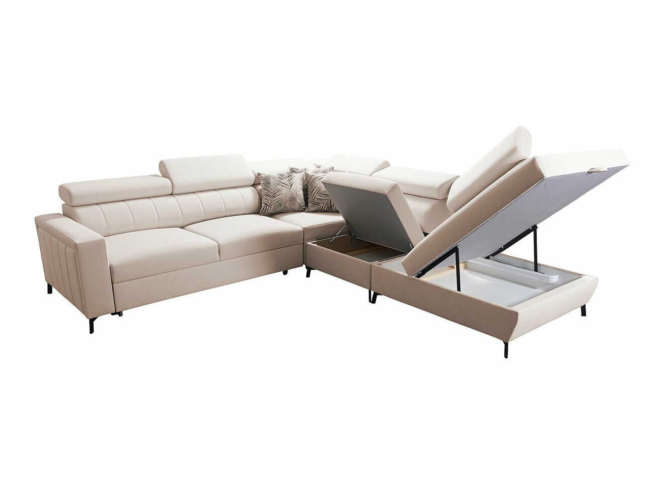Ugaona sofa Sarasota 156 (Mono 244 + Botanical 36)