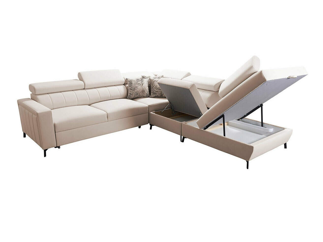 Ugaona sofa Sarasota 156 (Mono 244 + Botanical 36)