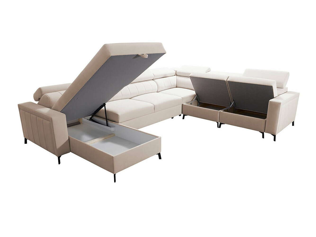 Ugaona sofa Sarasota 157 (Mono 231 + Botanical 36)