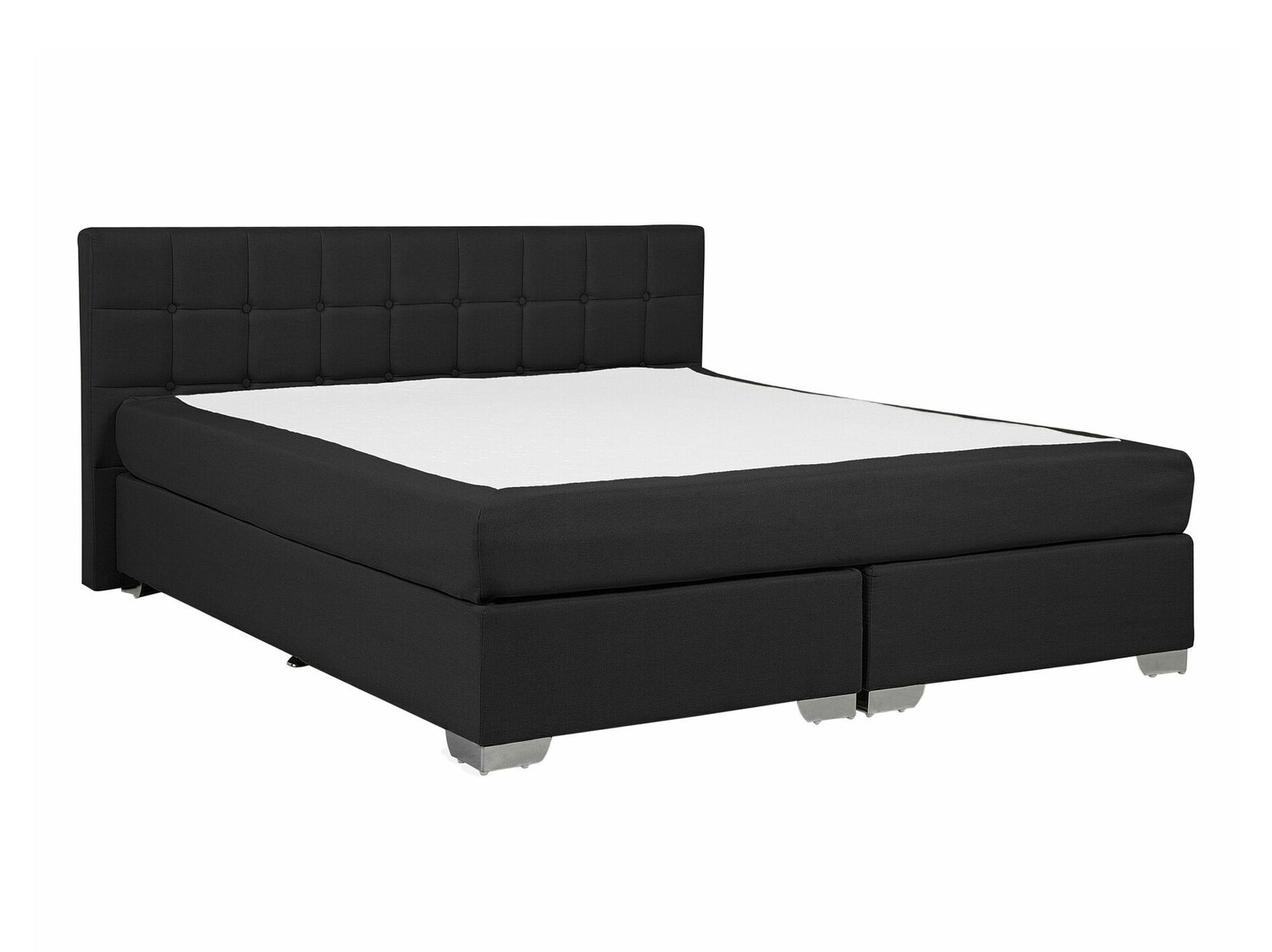 Boxspring krevet Berwyn 718 (Crno)