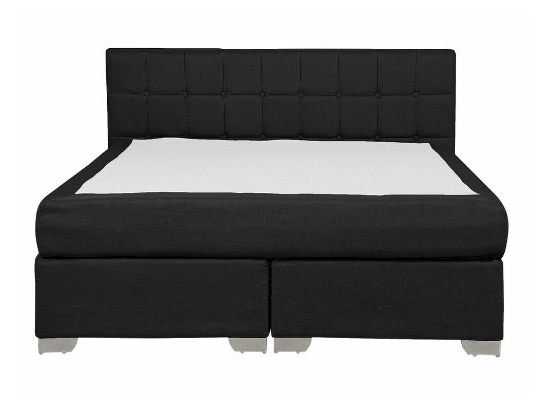 Boxspring krevet Berwyn 718 (Crno)