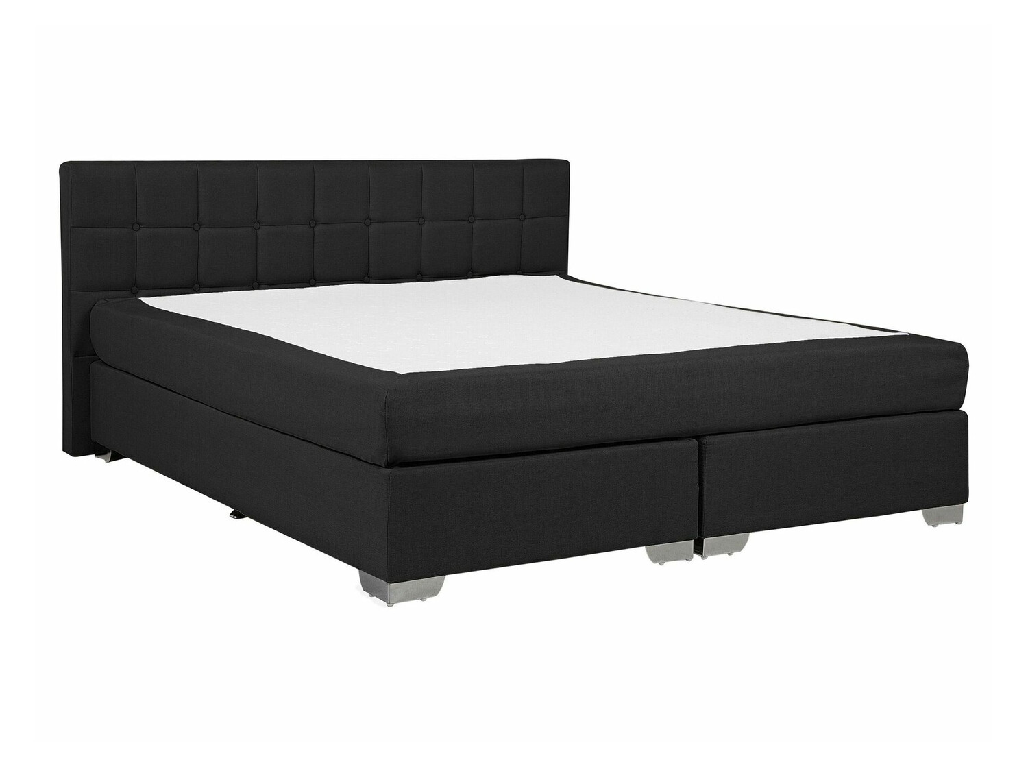 Boxspring krevet Berwyn 718 (Crno)