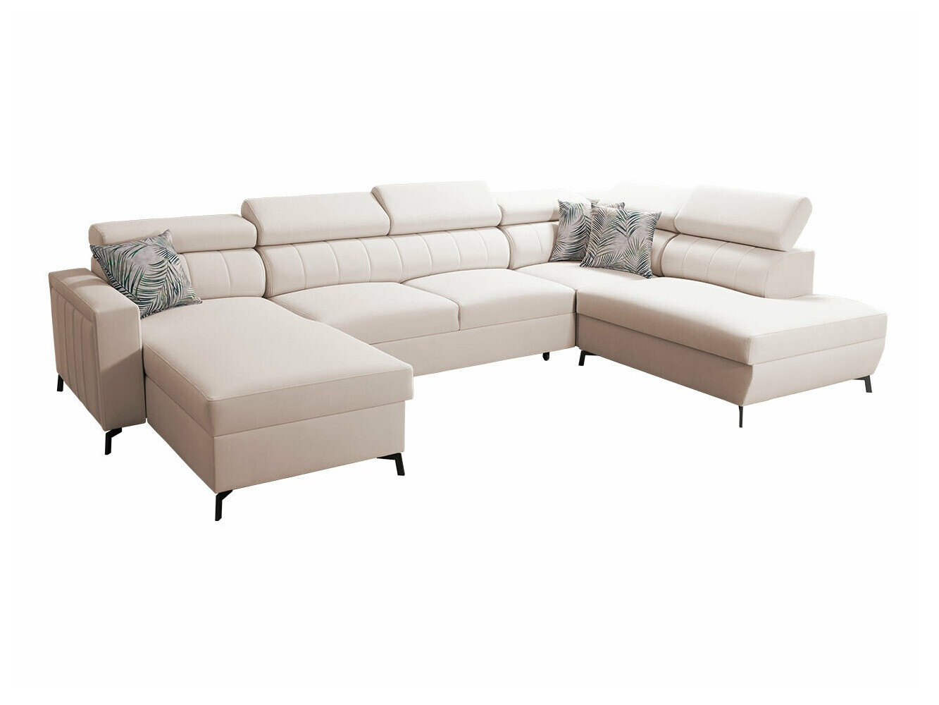 Ugaona sofa Sarasota 158 (Mono 231 + Botanical 36)