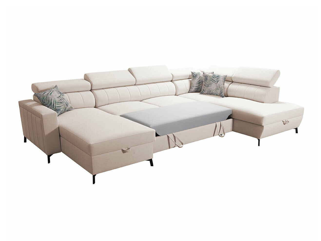 Ugaona sofa Sarasota 158 (Mono 231 + Botanical 36)