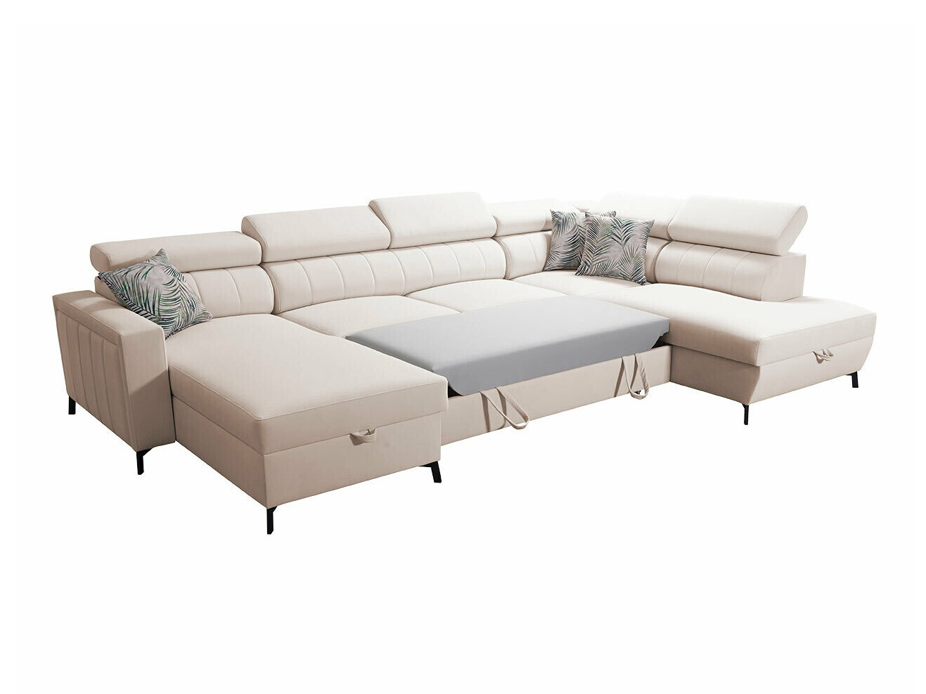 Ugaona sofa Sarasota 158 (Mono 235 + Botanical 36)