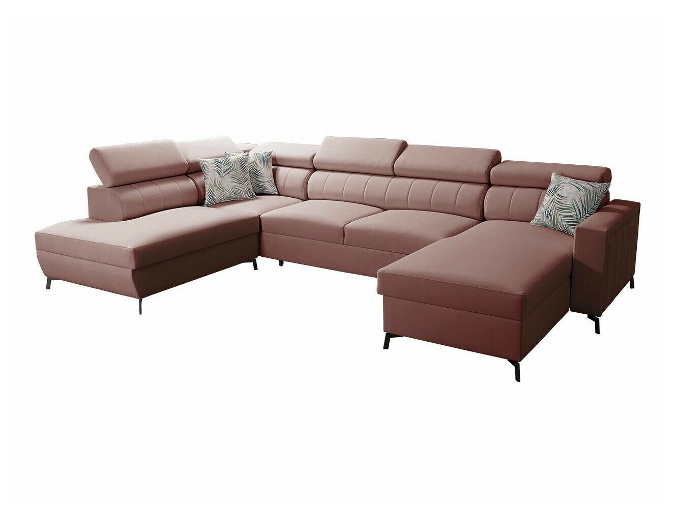 Ugaona sofa Sarasota 158 (Mono 235 + Botanical 36)