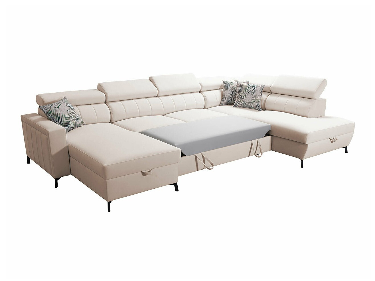 Ugaona sofa Sarasota 158 (Mono 242 + Botanical 36)