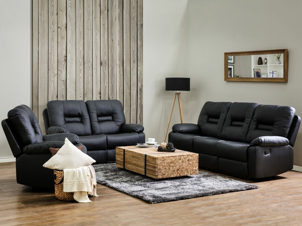 Relaks sofa Tivlira 101 (Crno)