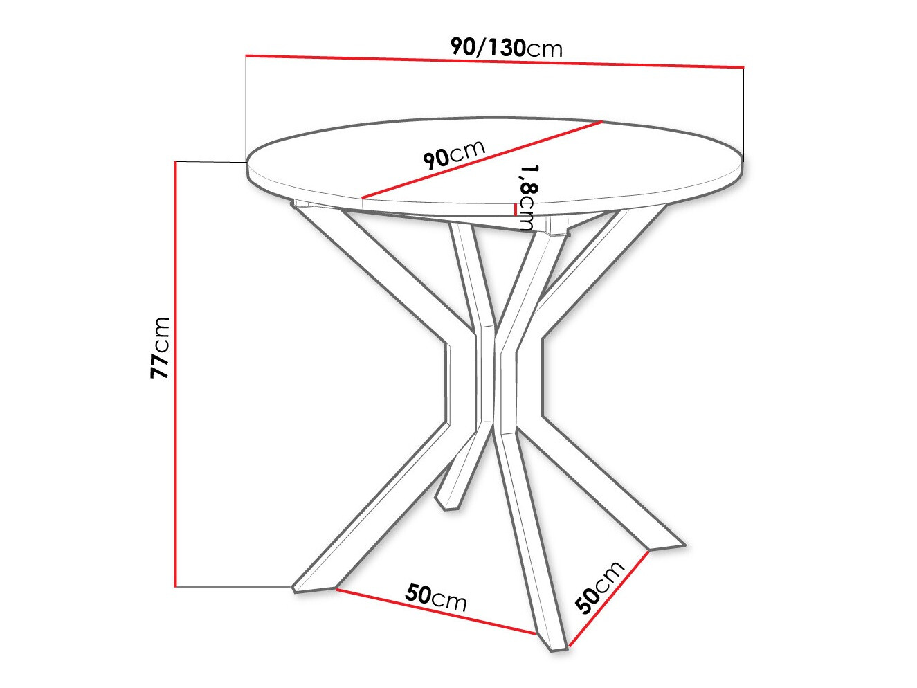 Sto Edmond 111 (Belo + Crno)