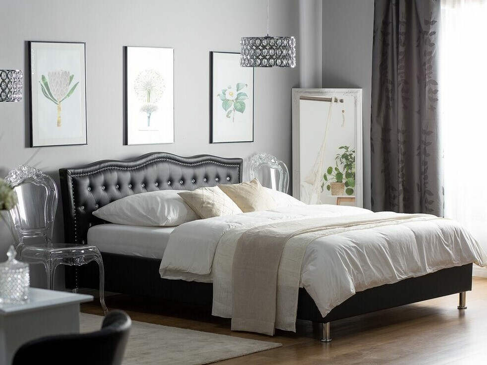 Krevet Berwyn 720 (Crno)